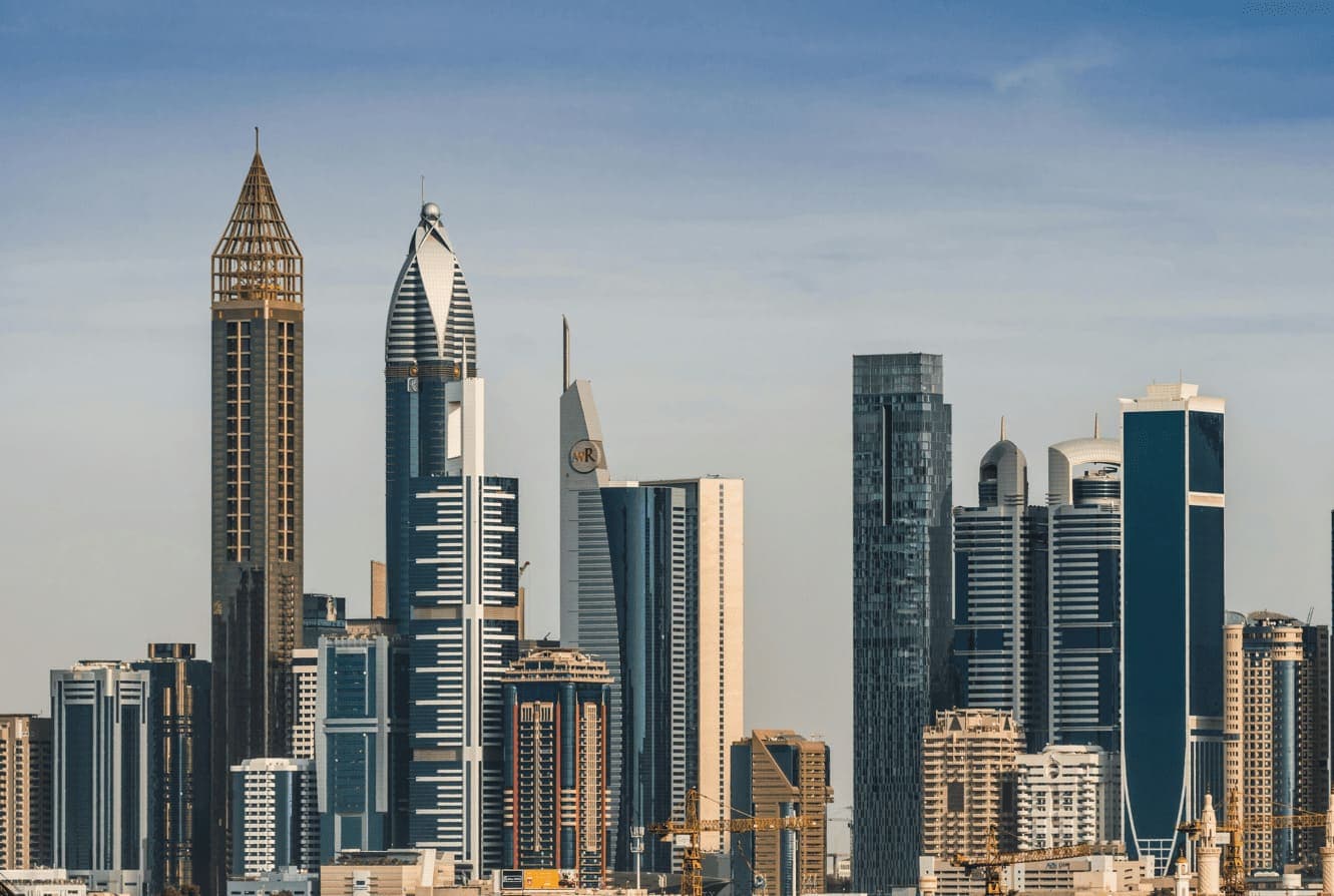 View across Dubai Marina from a Hacoco opportunity